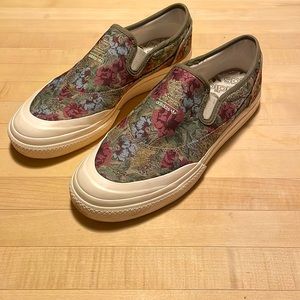 ADIDAS NIZZA RF SLIP ON (OLIVE / CREAM)